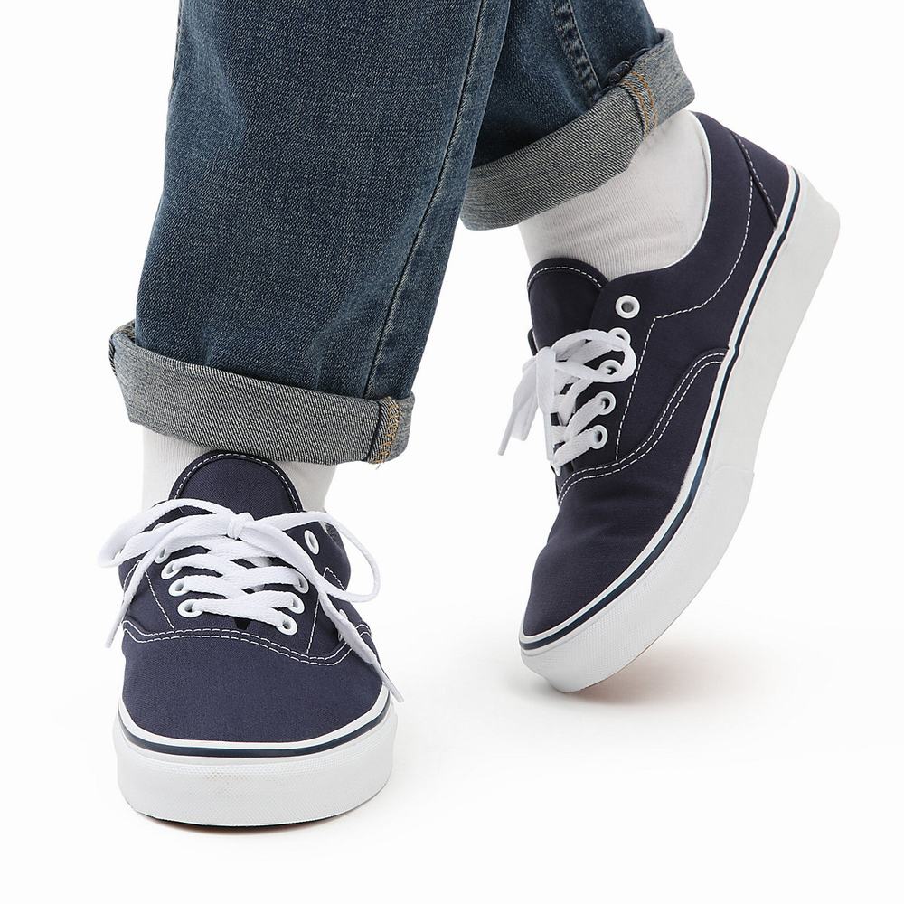 Men's Vans Era Sneakers Blue | USA73540