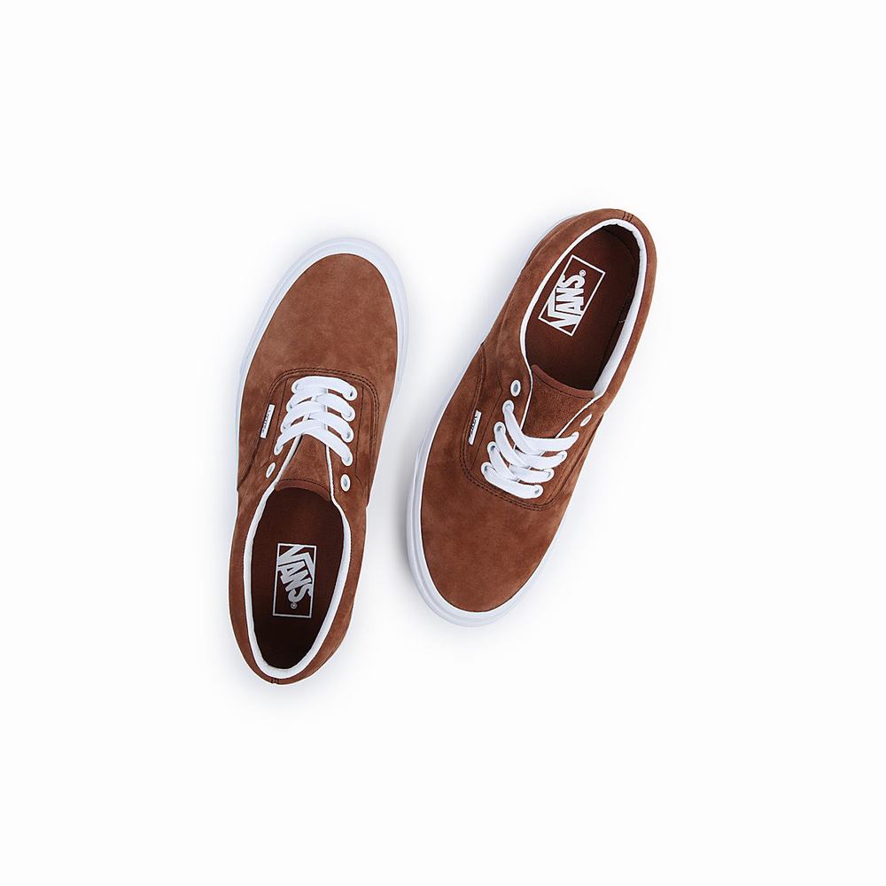 Men's Vans Era Sneakers Brown | USA72869