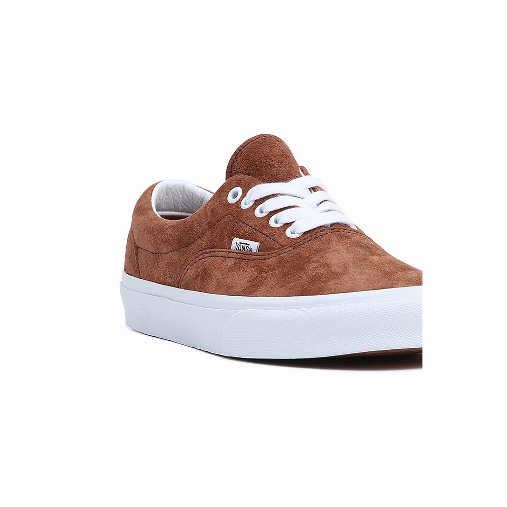 Men's Vans Era Sneakers Brown | USA72869