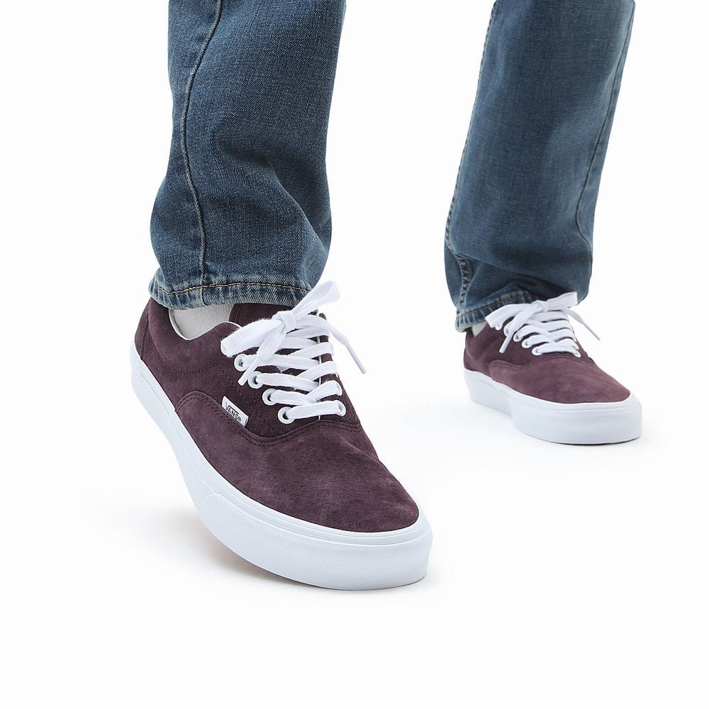 Men's Vans Era Sneakers Purple | USA18594