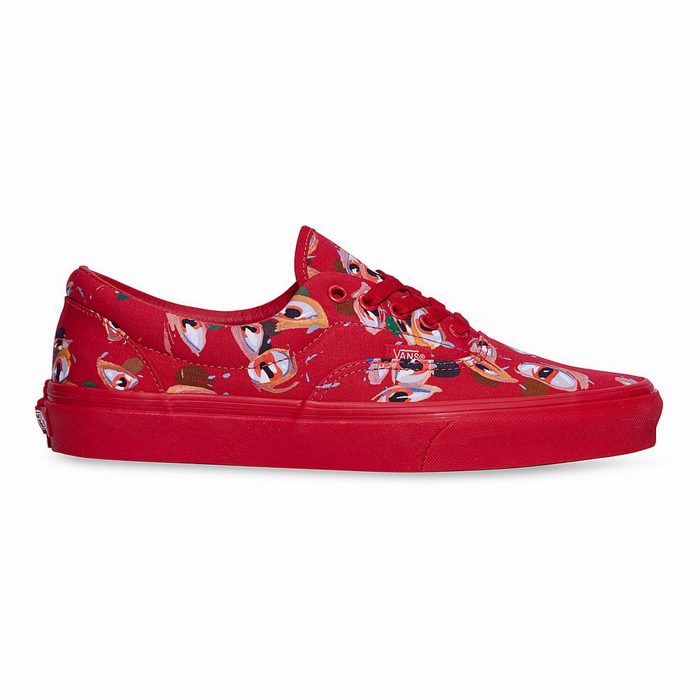 Men\'s Vans Era Sneakers Red | USA59046