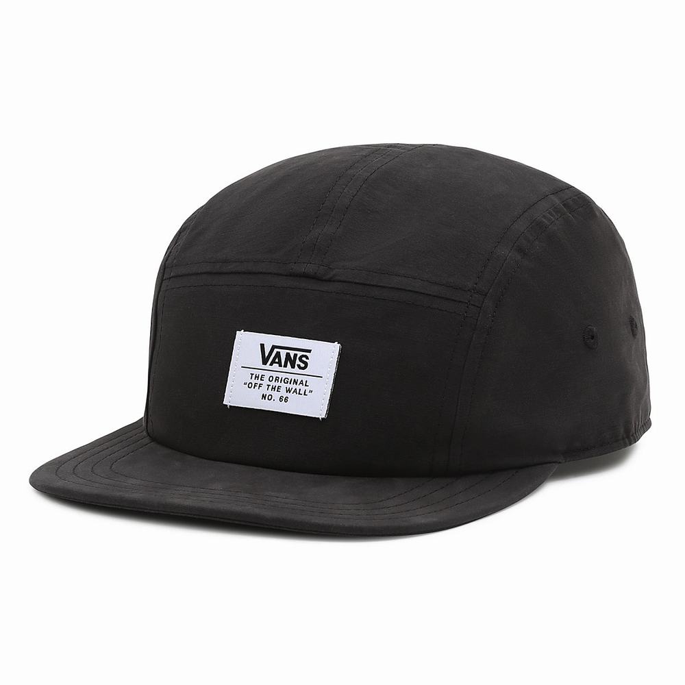 Men's Vans Fullerton Camper Hats Black | USA05239