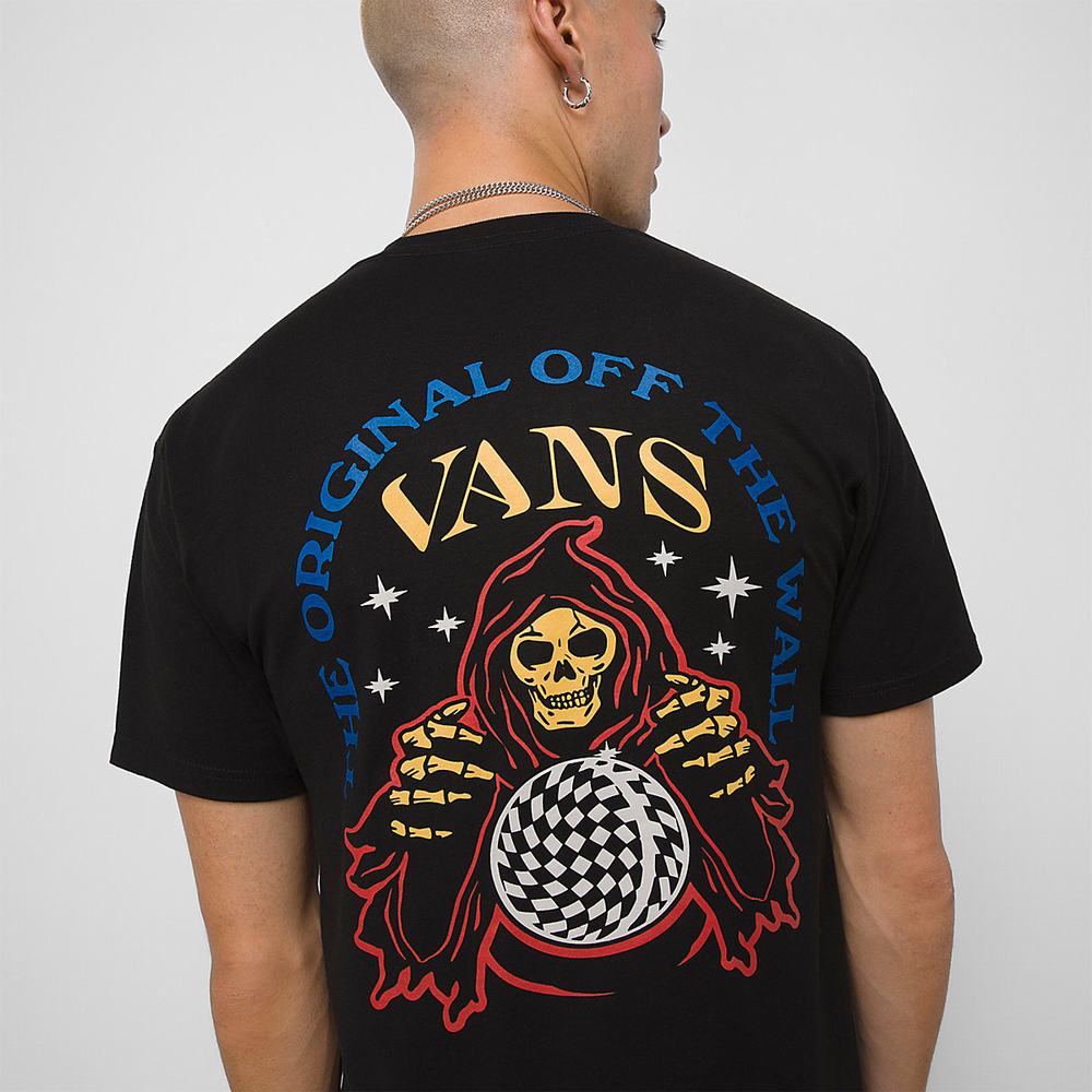 Men's Vans Future Reaper T Shirts Black | USA20136