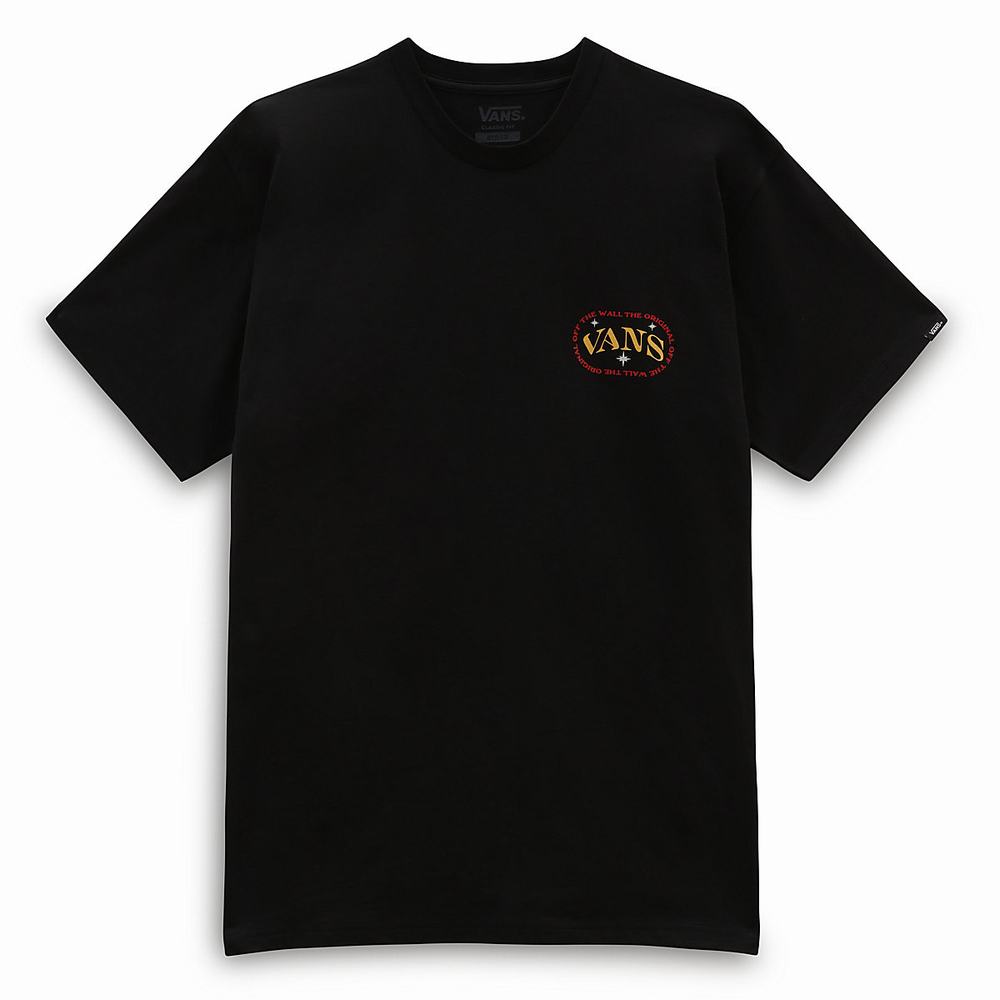 Men's Vans Future Reaper T Shirts Black | USA20136