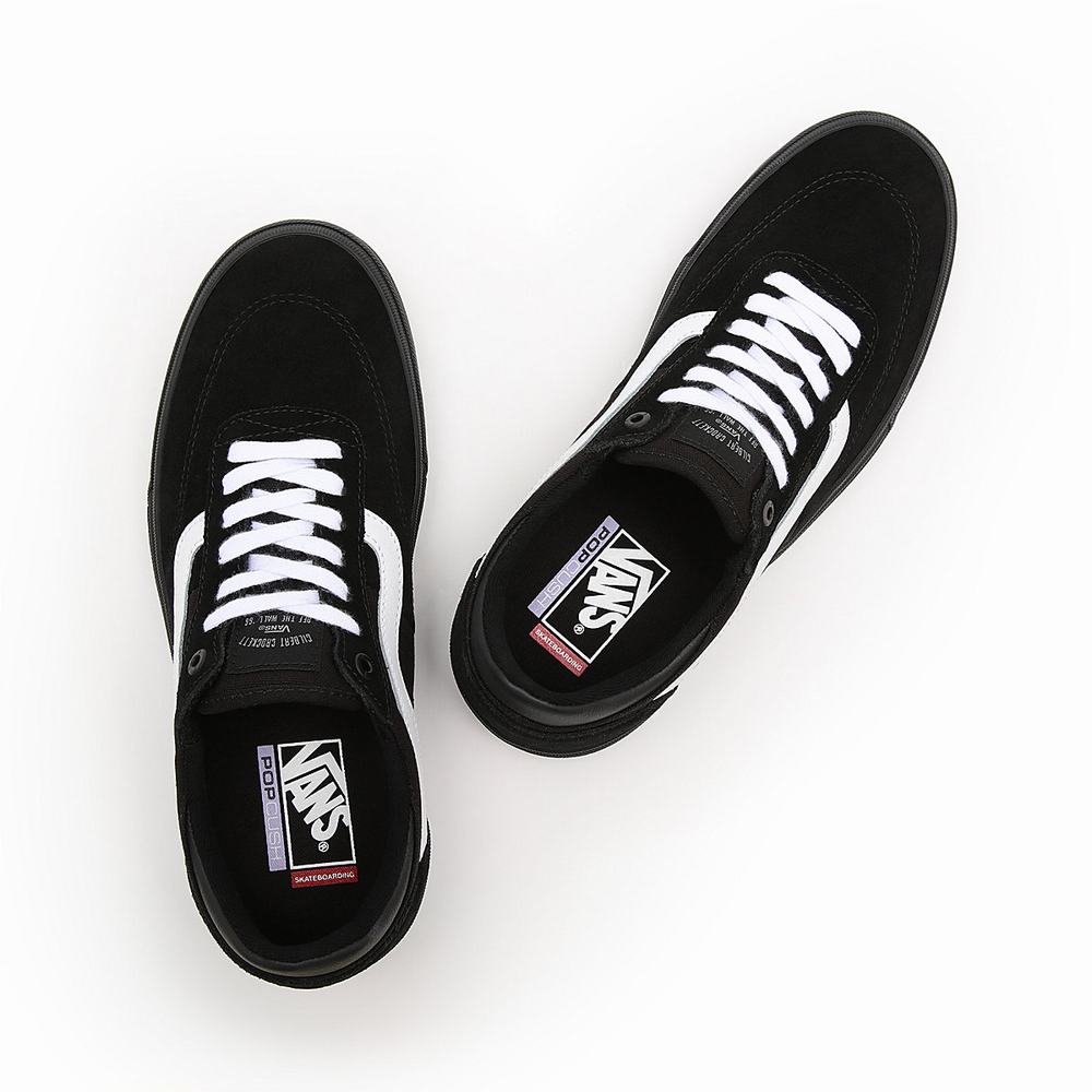 Men's Vans Gilbert Crockett Sneakers Black | USA70528