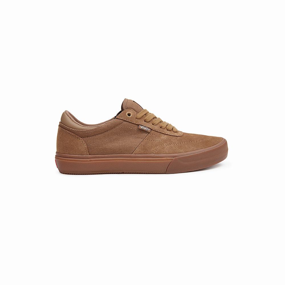 Men's Vans Gilbert Crockett Sneakers Brown | USA29138