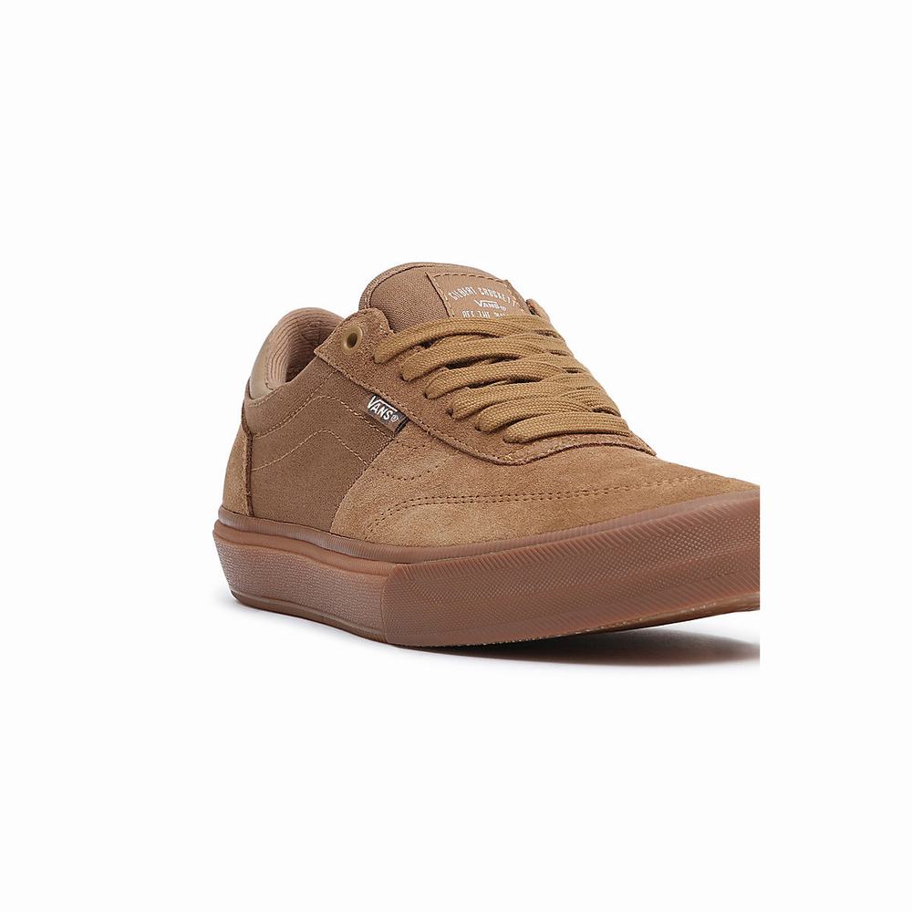 Men's Vans Gilbert Crockett Sneakers Brown | USA29138