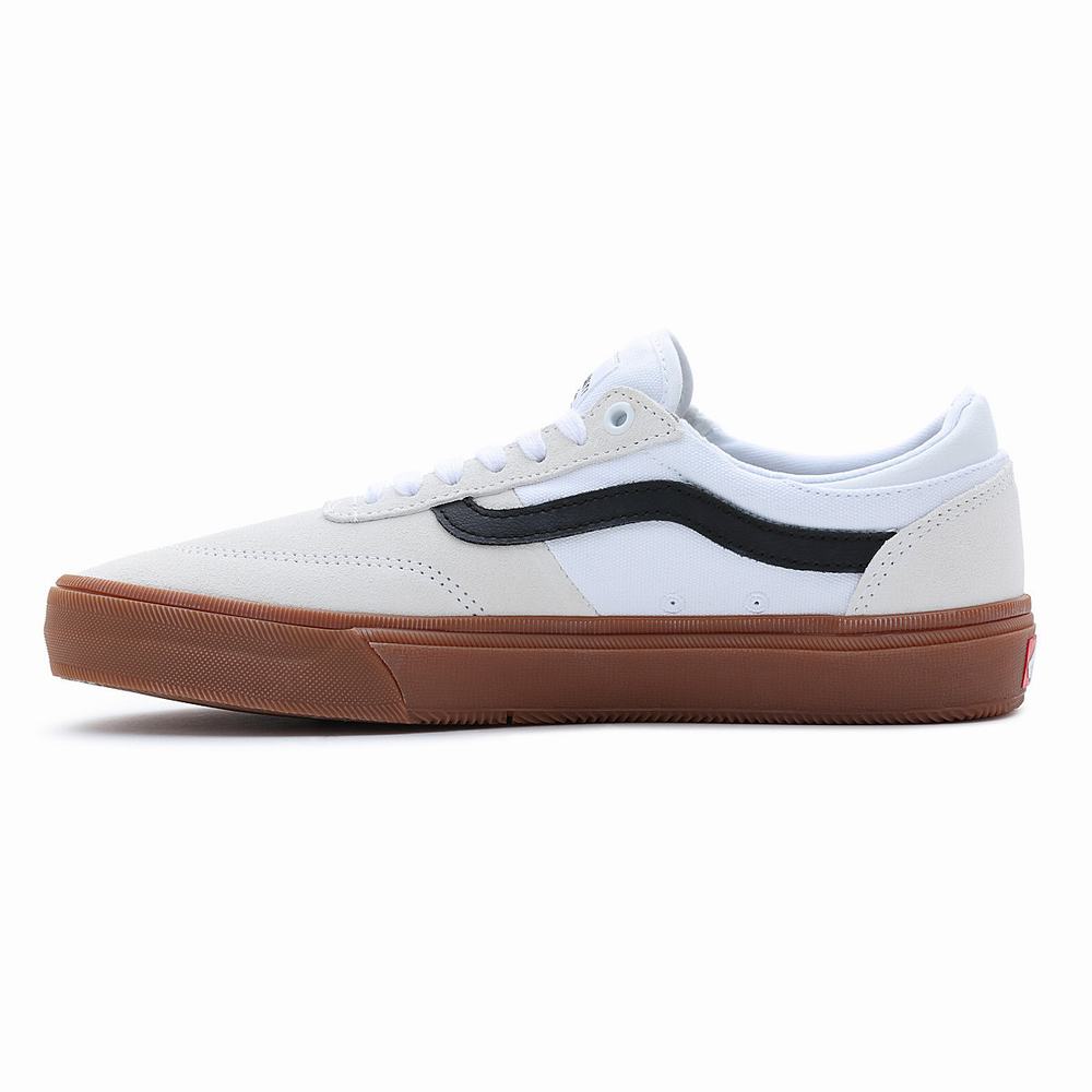 Men's Vans Gilbert Crockett Sneakers White | USA61580