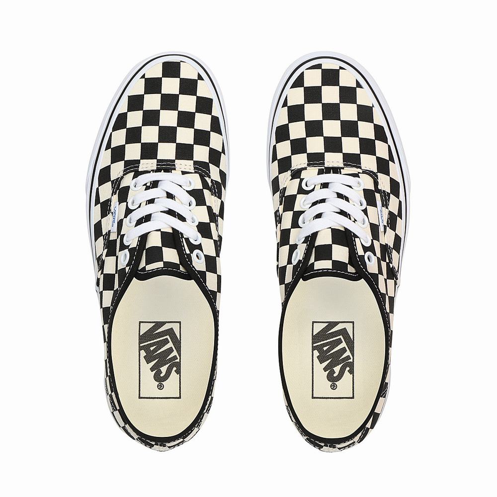 Men's Vans Golden Coast Authentic Sneakers Black / White | USA12587