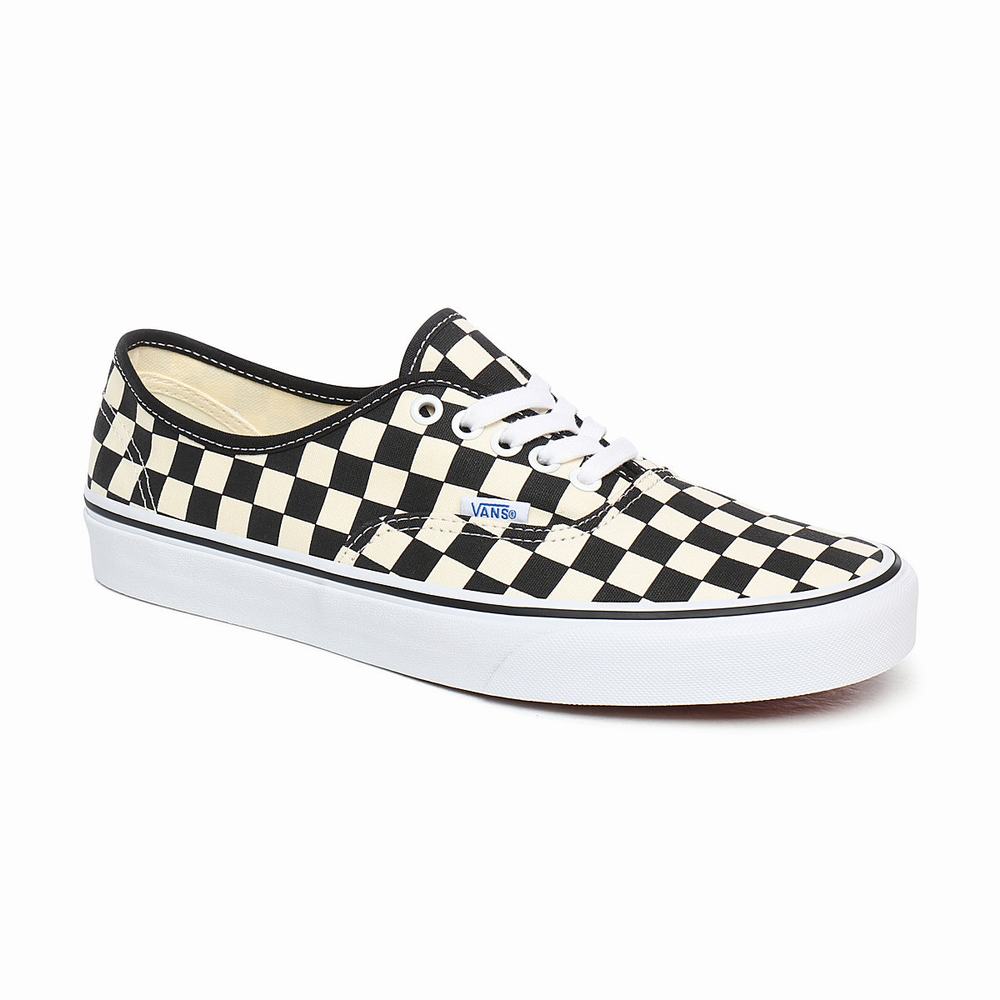 Men's Vans Golden Coast Authentic Sneakers Black / White | USA12587