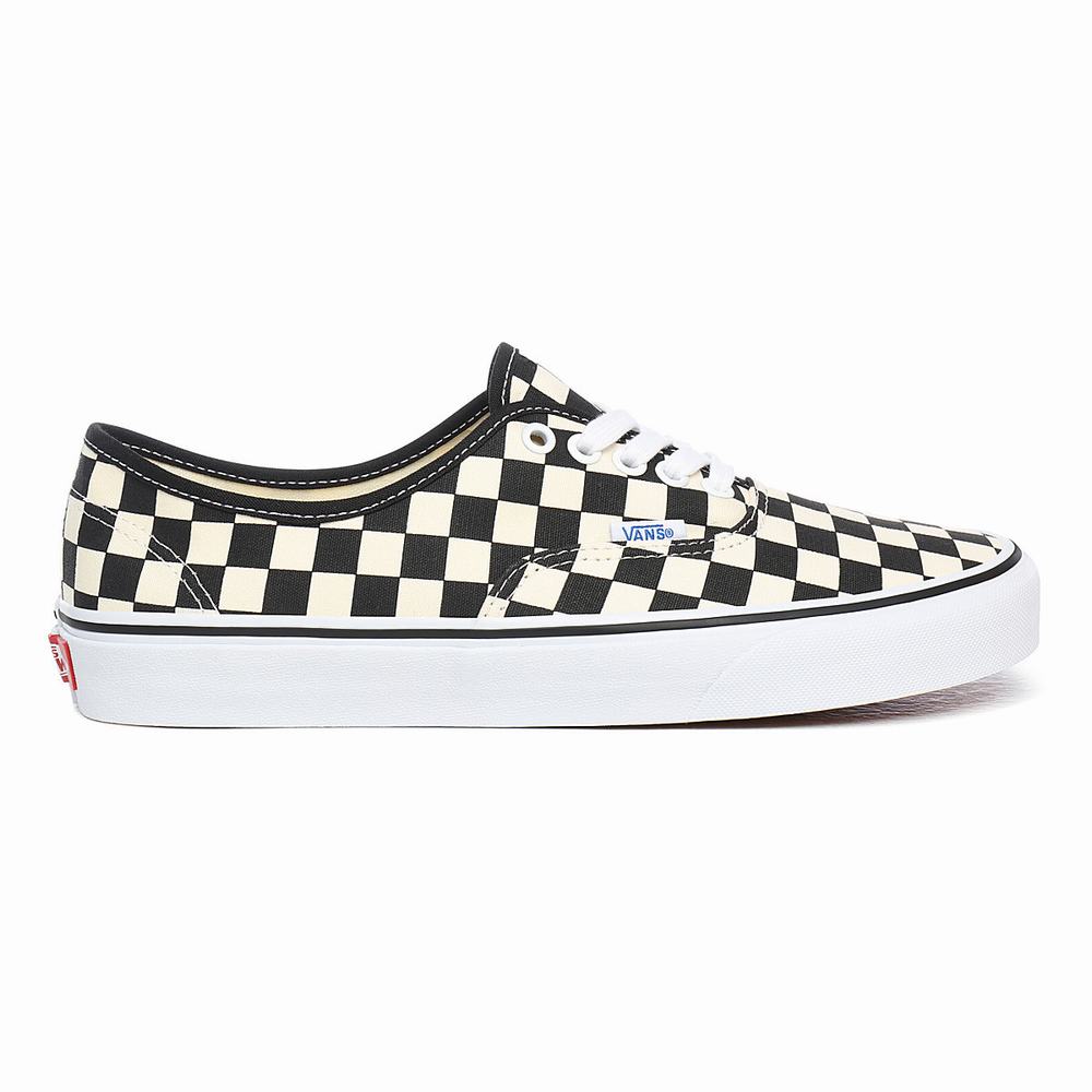 Men\'s Vans Golden Coast Authentic Sneakers Black / White | USA12587