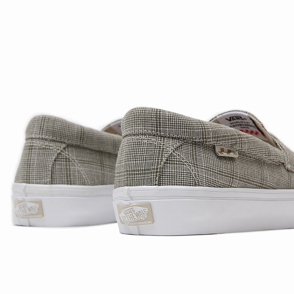 Men's Vans Grandpas Trouserss Skate Style 53 Slip On Shoes Grey | USA20863