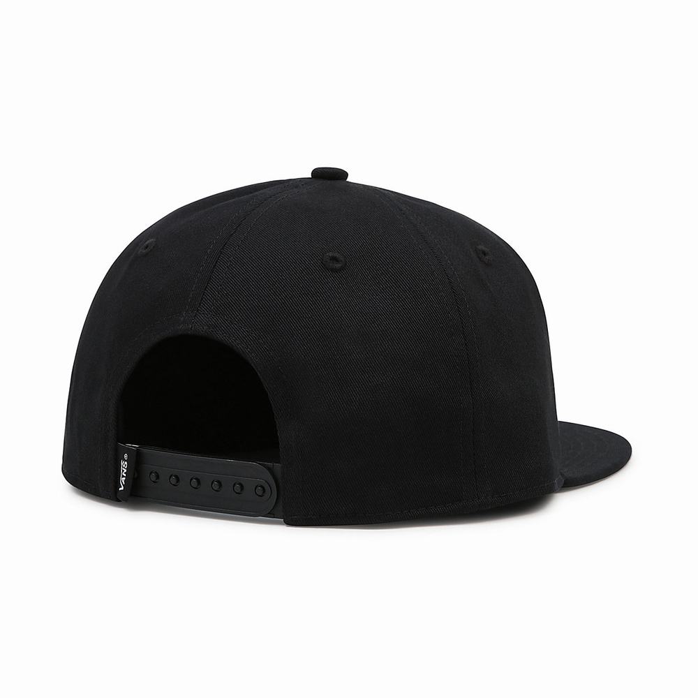 Men's Vans Greenhouse Snapback Hats Black | USA21764