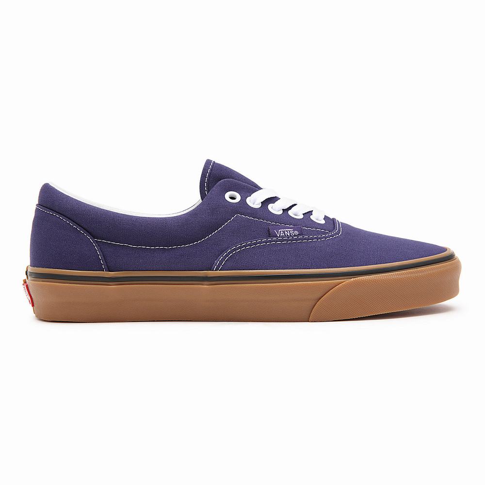 Men's Vans Gum Era Sneakers Purple | USA84097