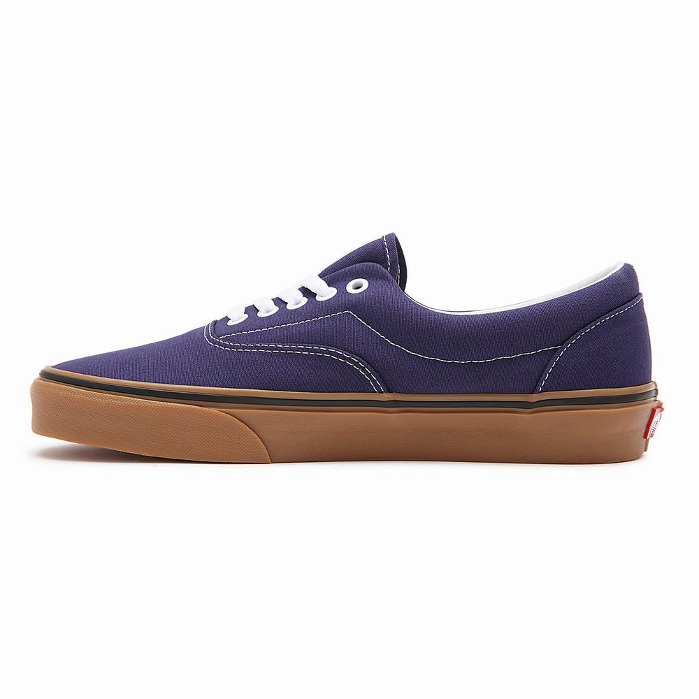 Men's Vans Gum Era Sneakers Purple | USA84097