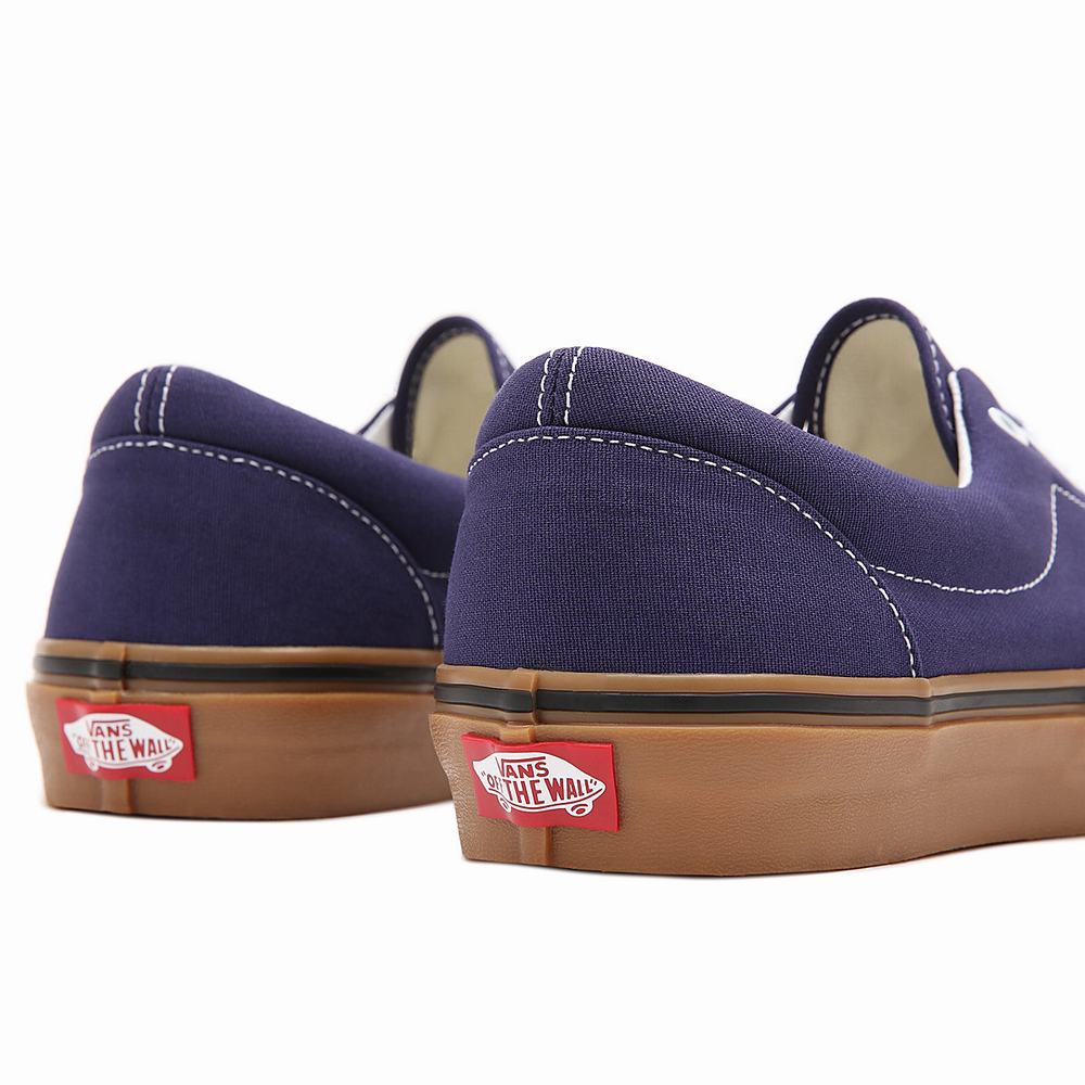 Men's Vans Gum Era Sneakers Purple | USA84097