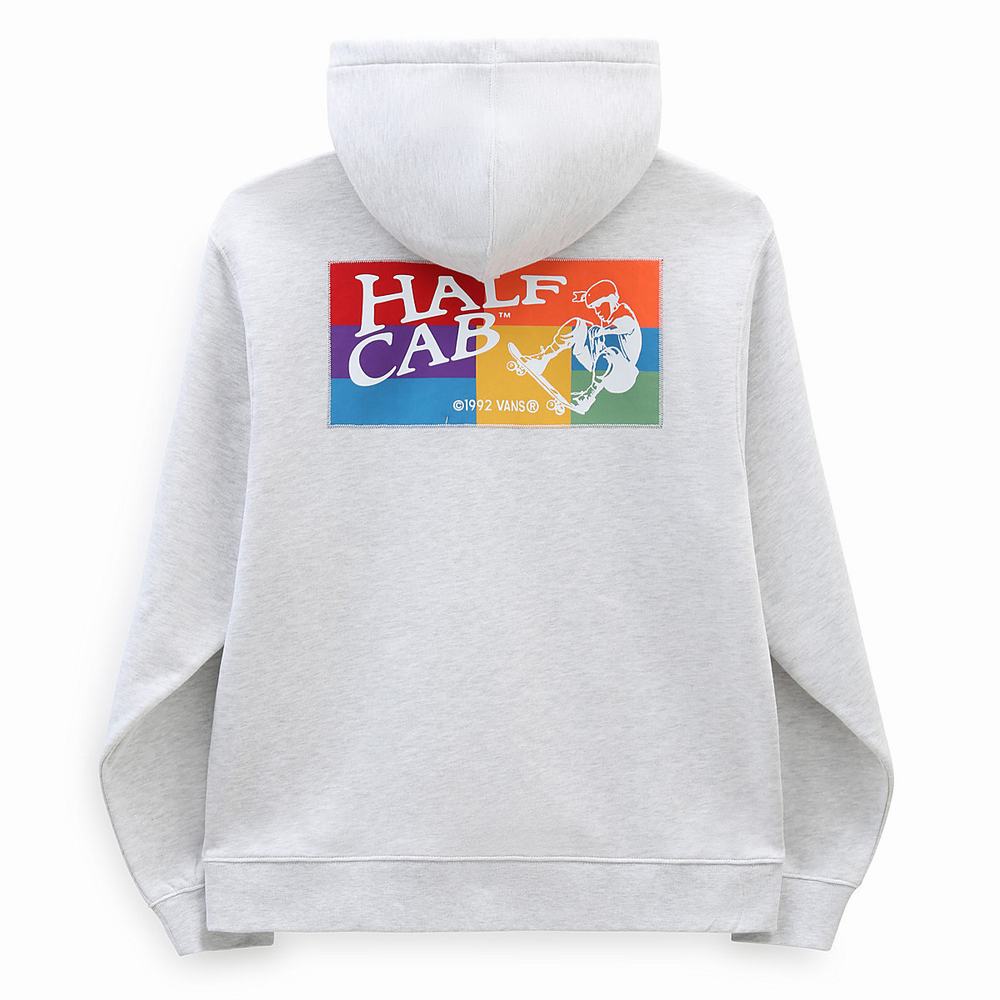 Men's Vans Half Cab 30th Hoodie White | USA29483