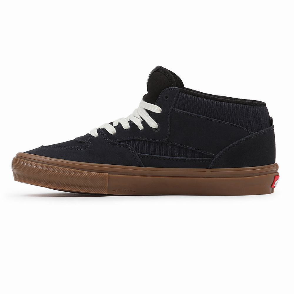 Men's Vans Half Cab Skate Shoes Blue | USA30841