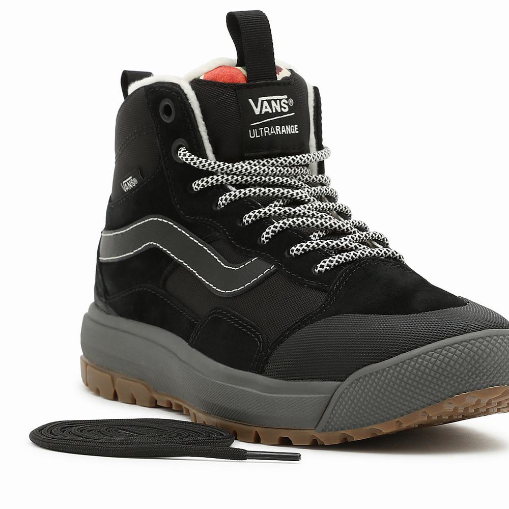 Men's Vans Hanna Scott UltraRange EXO Hi MTE-1 Winter Boots Black | USA85126