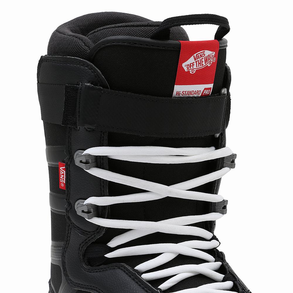 Men's Vans Hi-Standard Pro Snowboard Boots Black | USA46853