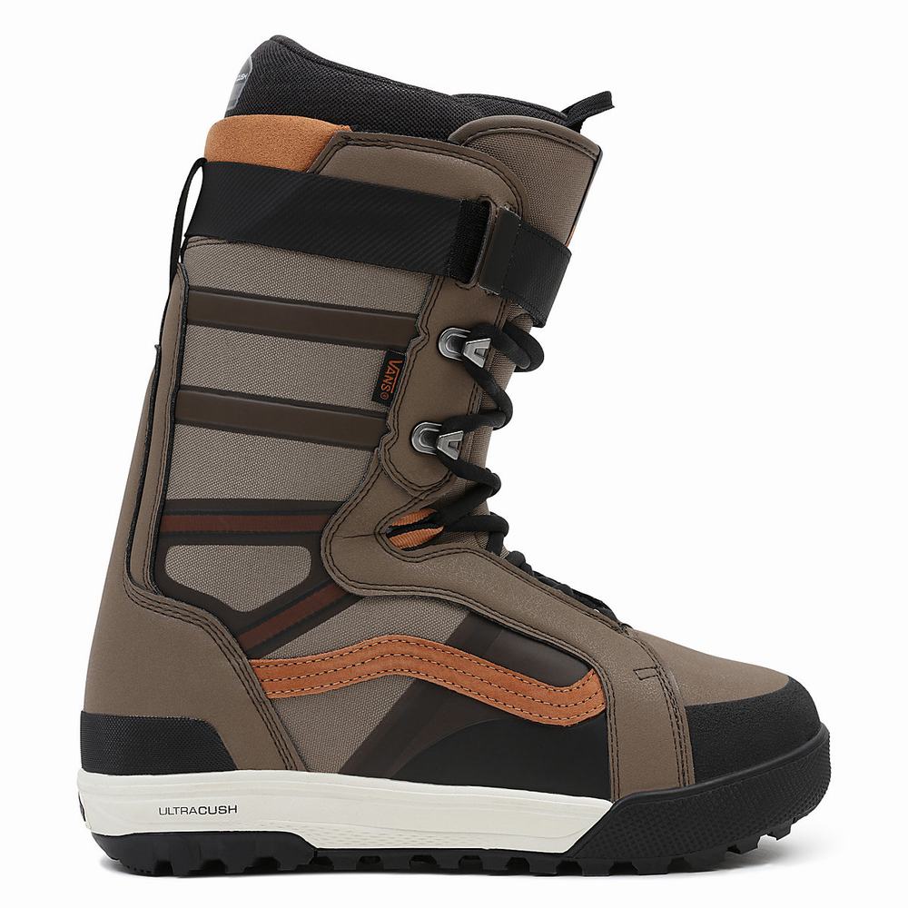 Men's Vans Hi-Standard Pro Snowboard Boots Brown | USA63485