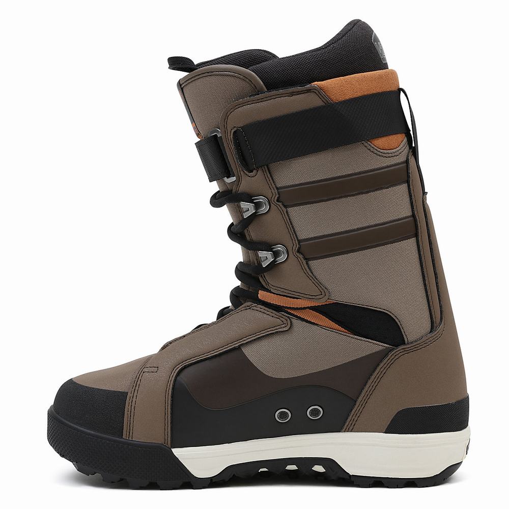 Men's Vans Hi-Standard Pro Snowboard Boots Brown | USA63485