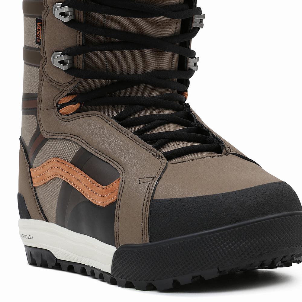 Men's Vans Hi-Standard Pro Snowboard Boots Brown | USA63485