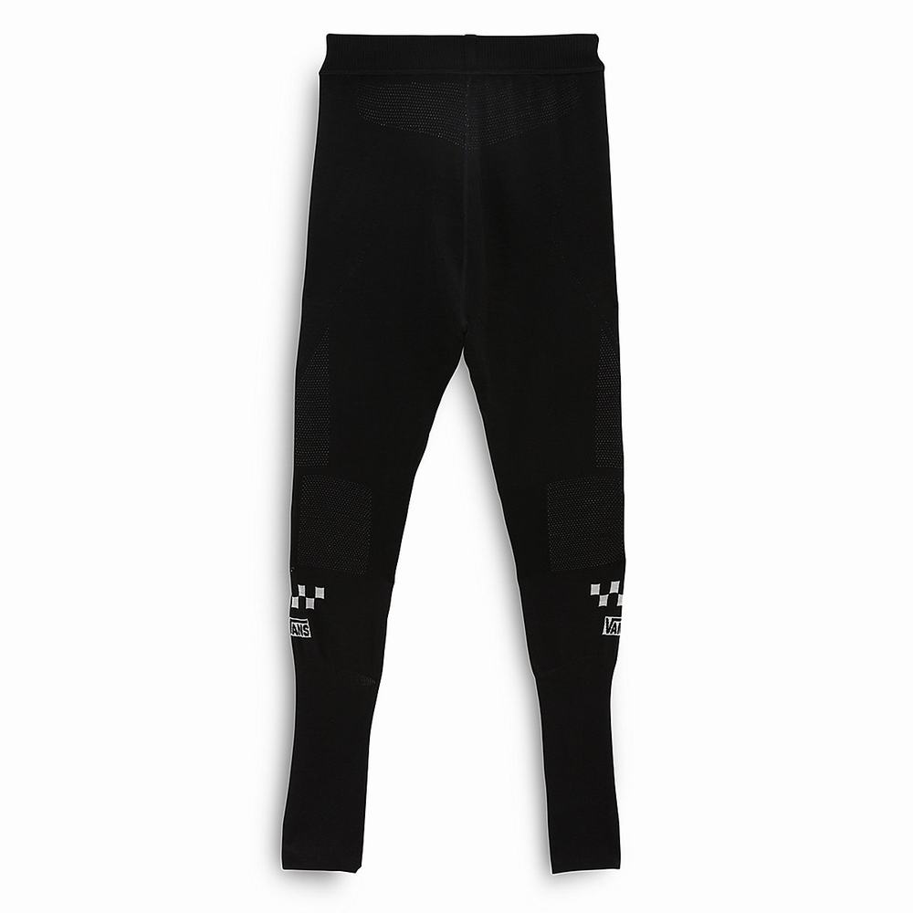 Men's Vans Intraknit Merino Base Layer Pants Black | USA02983