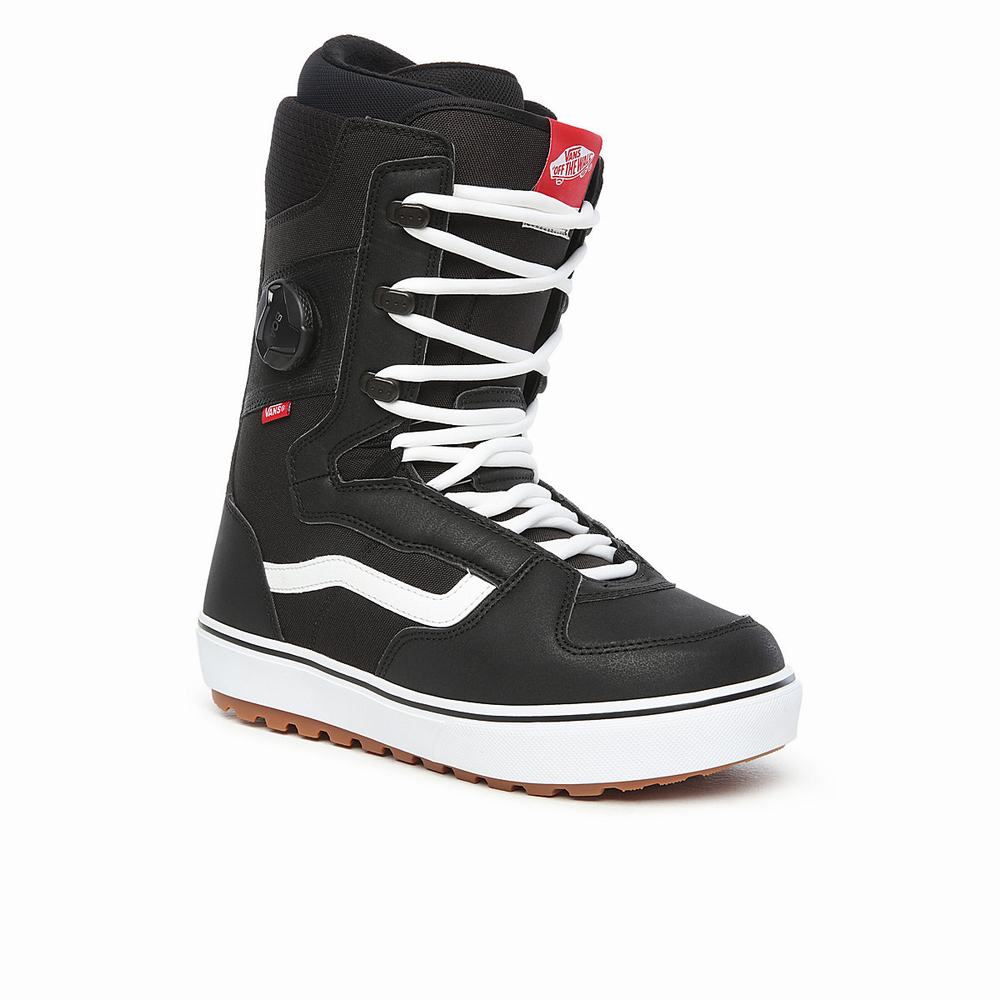 Men's Vans Invado OG Snowboard Boots Black | USA17408