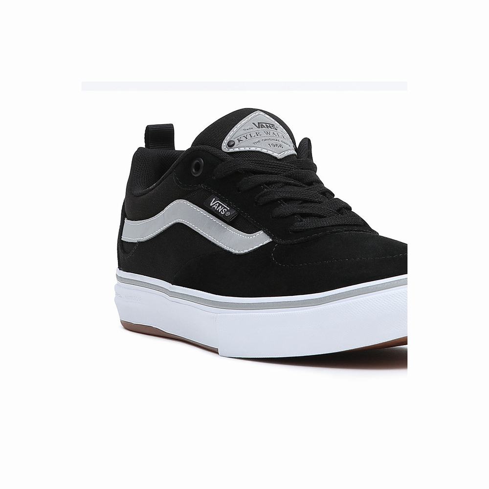 Men's Vans Kyle Walker Sneakers Black | USA73019