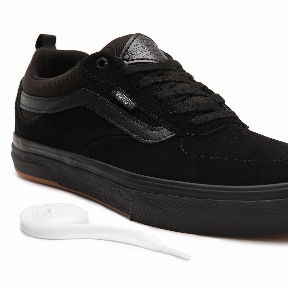 Men's Vans Kyle Walker Sneakers Black | USA80574