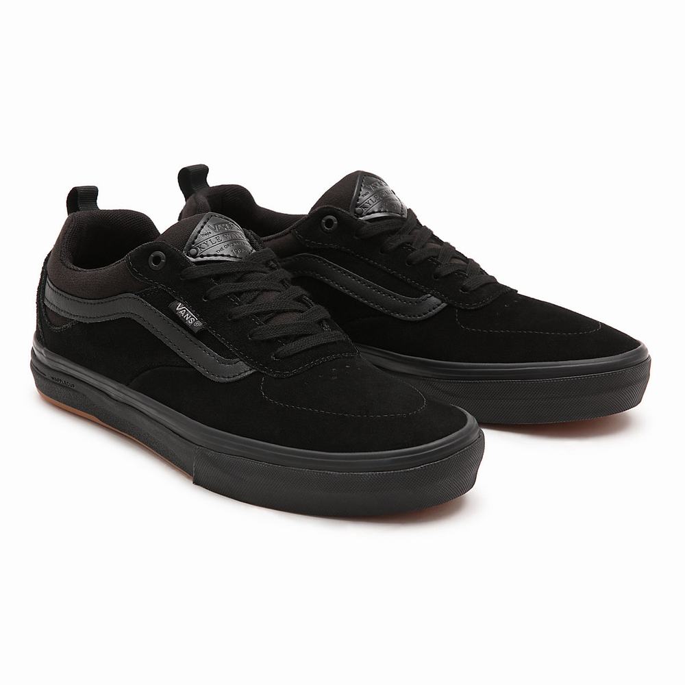 Men\'s Vans Kyle Walker Sneakers Black | USA80574