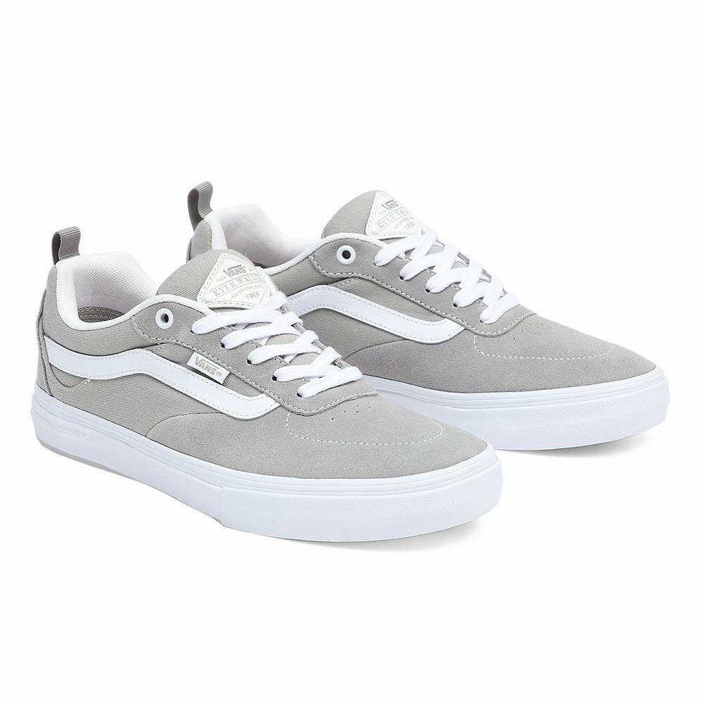 Men\'s Vans Kyle Walker Sneakers Grey | USA35169