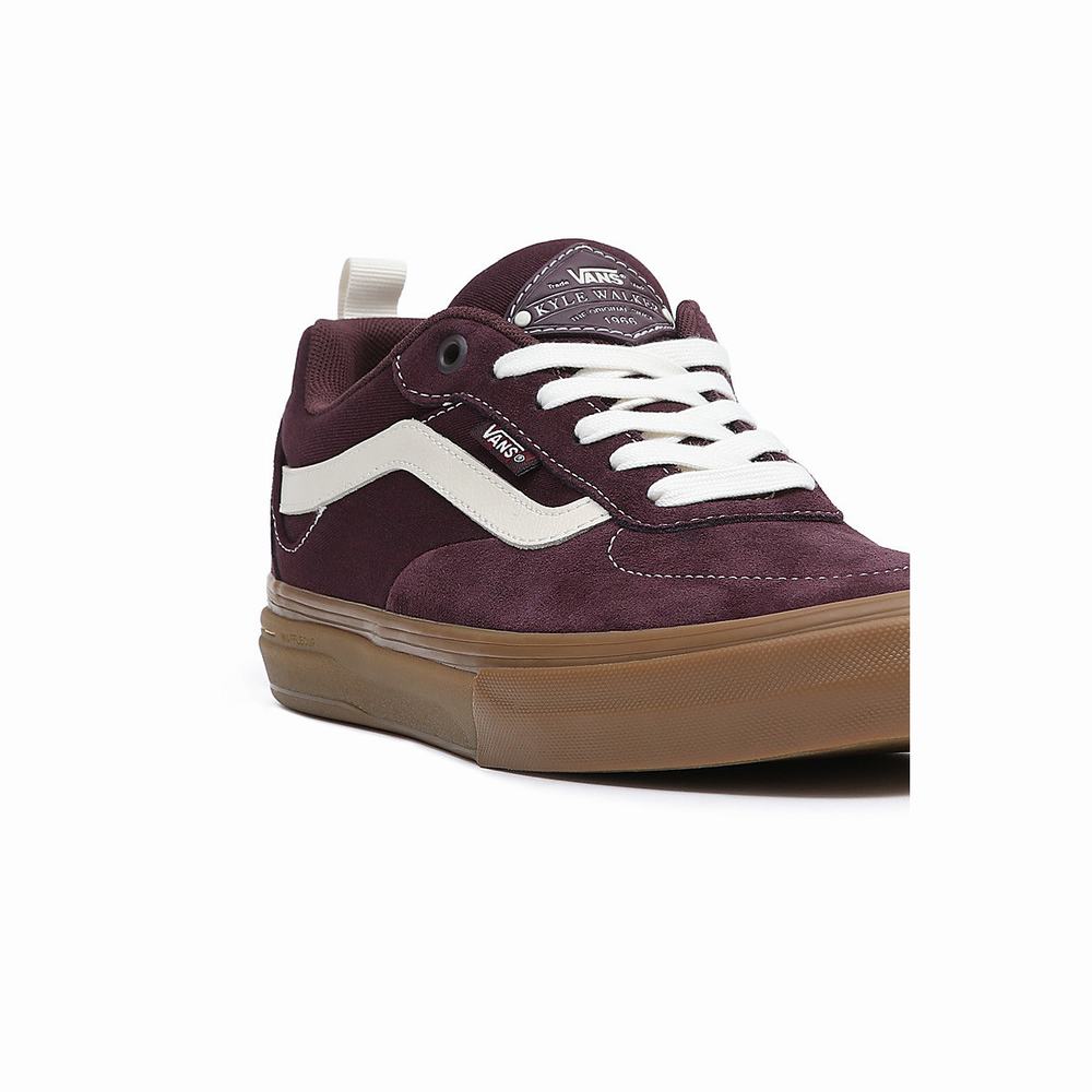 Men's Vans Kyle Walker Sneakers Purple | USA76423