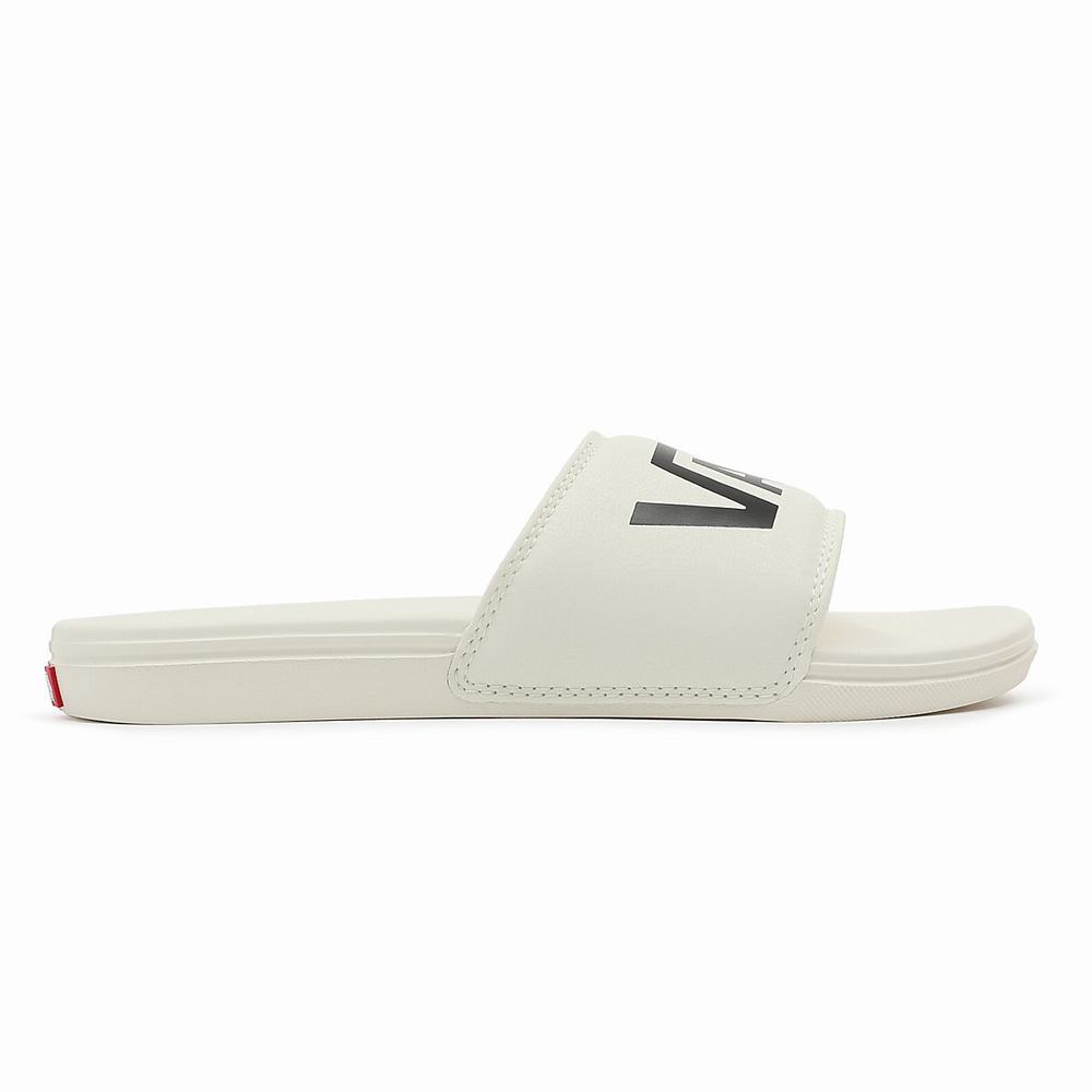 Men's Vans La Costa Slides White | USA75684