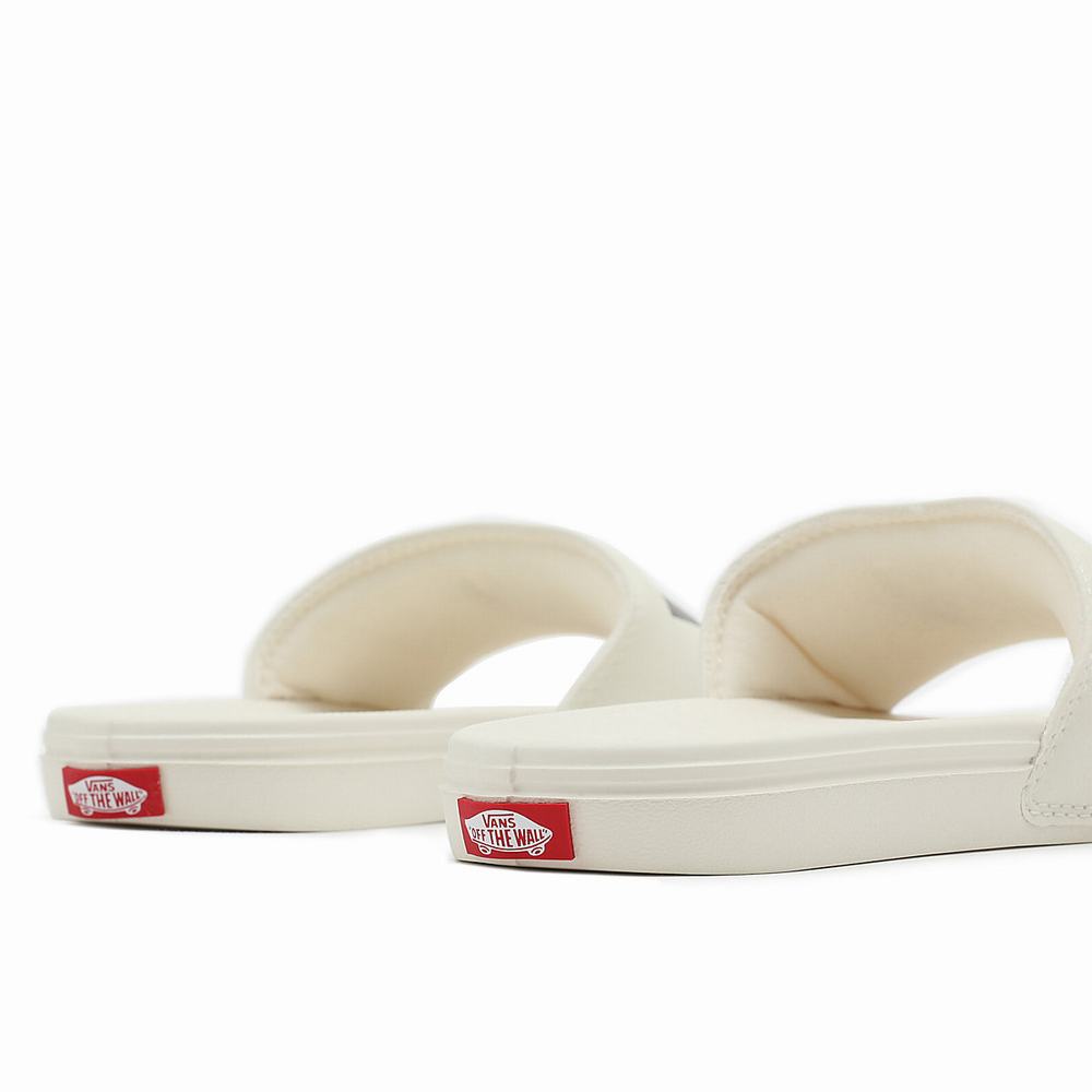 Men's Vans La Costa Slides White | USA75684