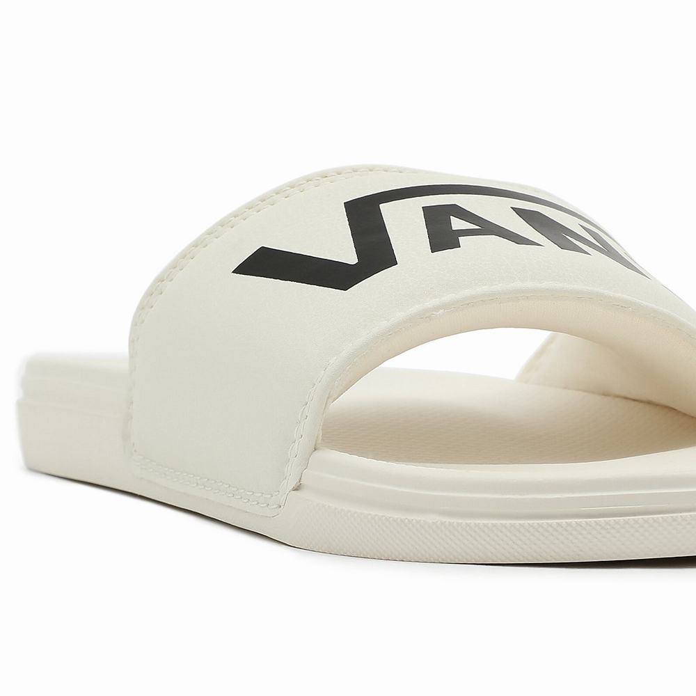 Men's Vans La Costa Slides White | USA75684