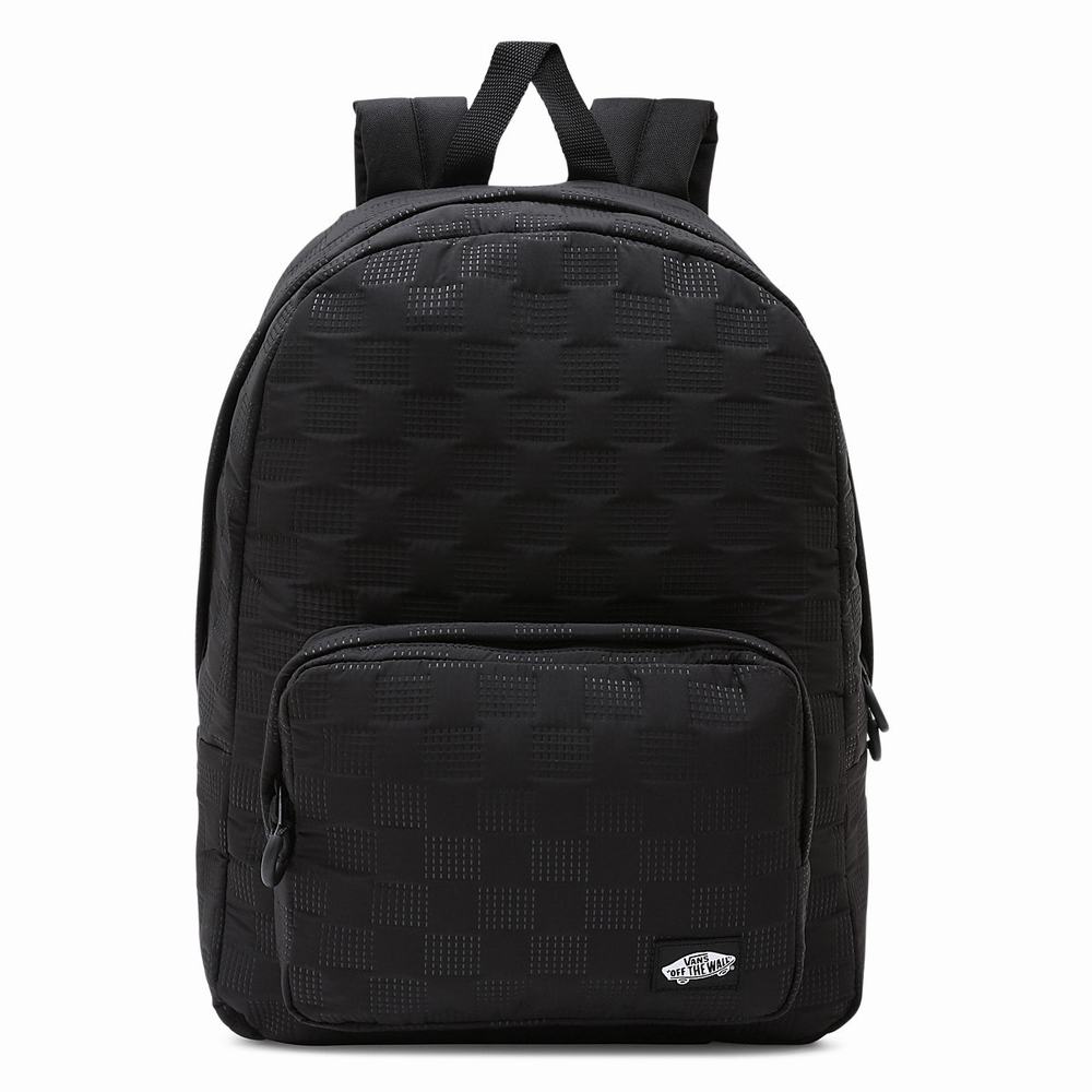 Men\'s Vans Long Haul II Backpacks Black | USA67520