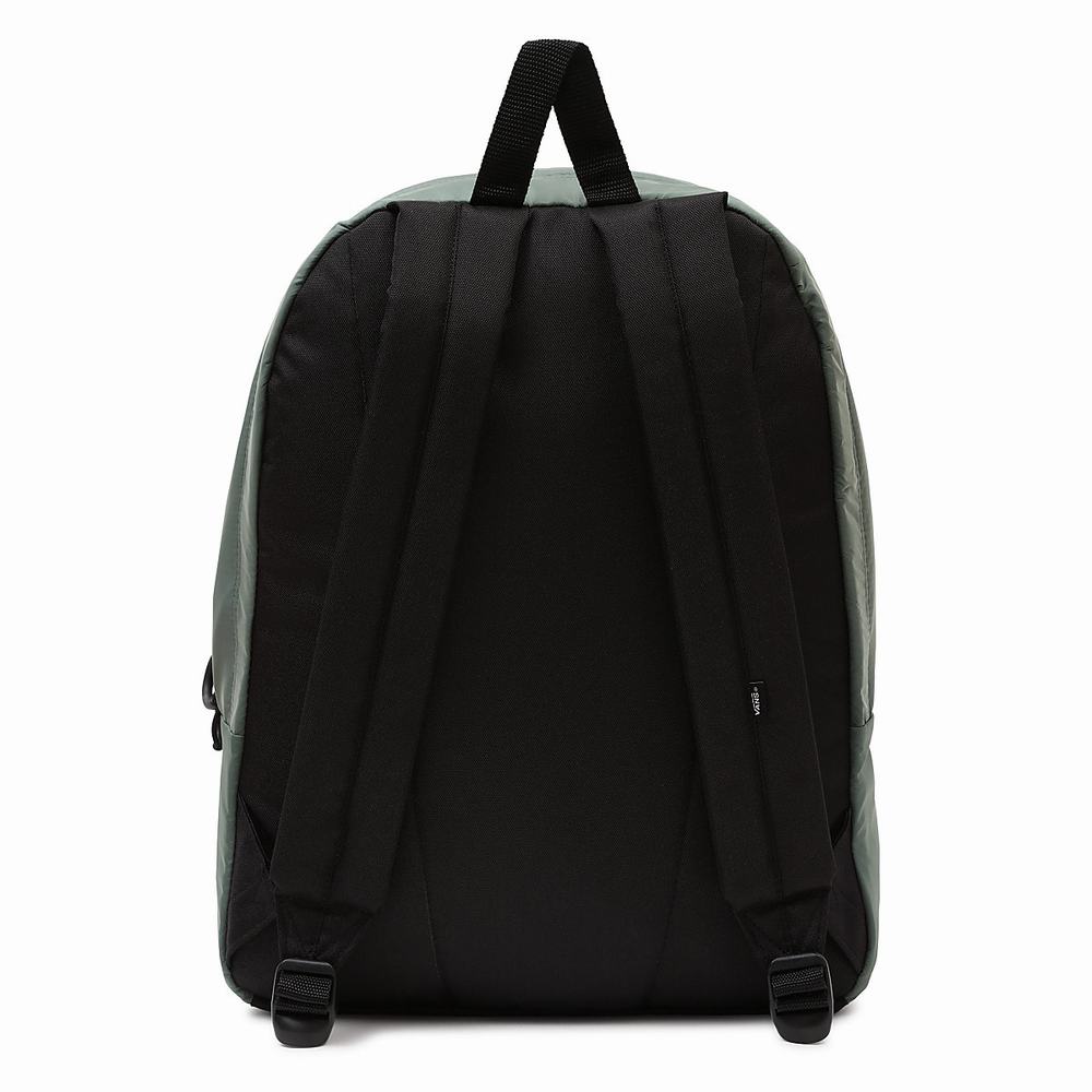 Men's Vans Long Haul II Backpacks Green | USA27146