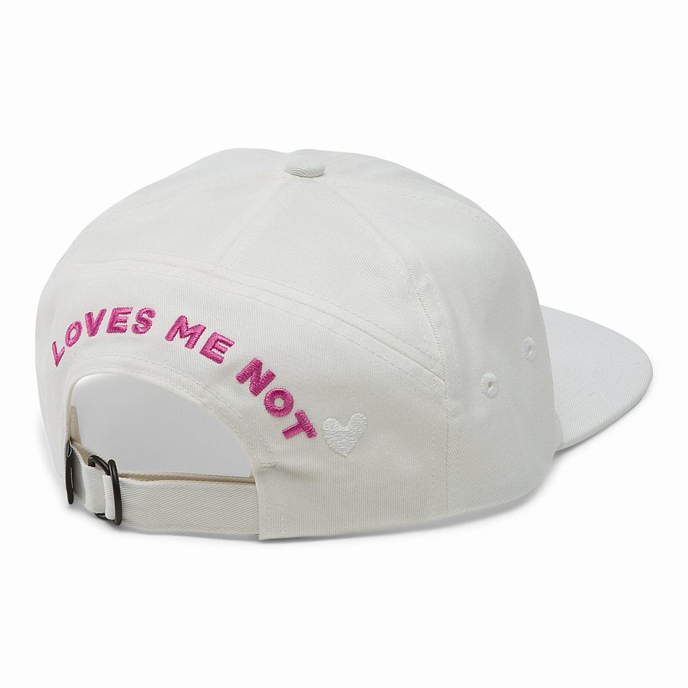 Men's Vans Loves Me Jockey Hats White | USA51726