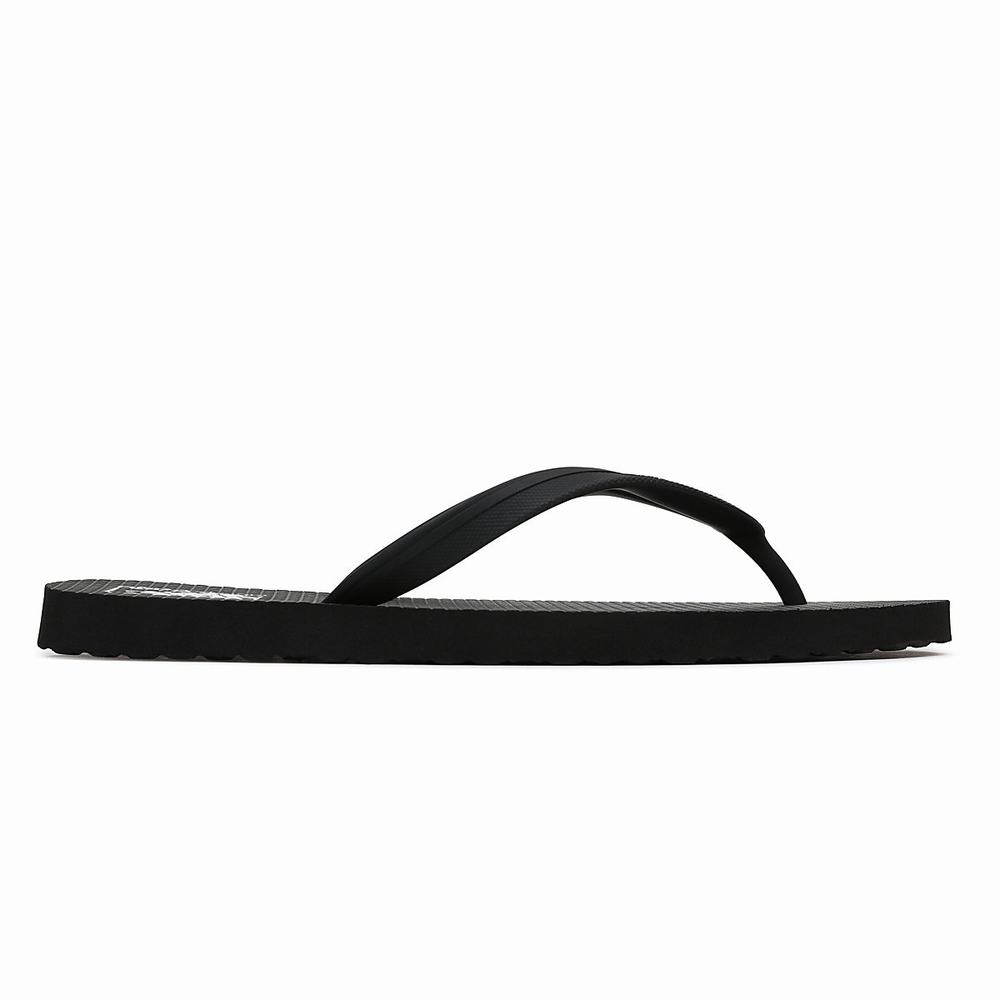 Men's Vans Makena Slides Black | USA92875