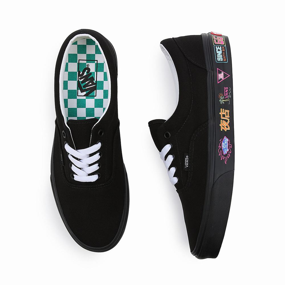 Men's Vans Market Era Sneakers Black | USA13948