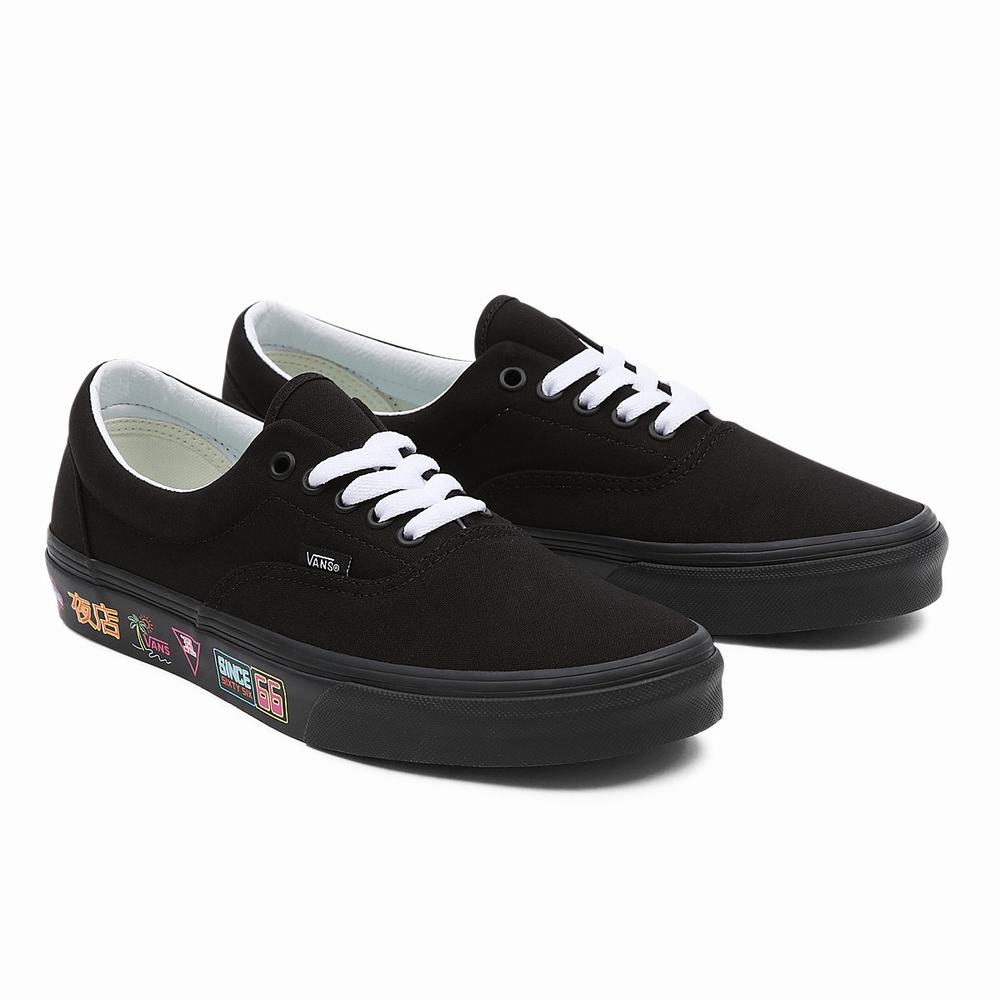 Men\'s Vans Market Era Sneakers Black | USA13948