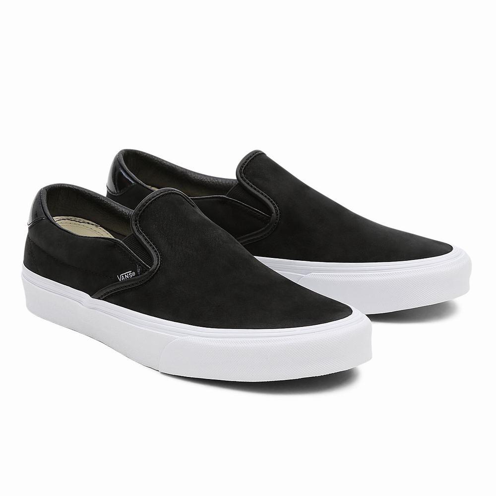 Men\'s Vans Matte Shine Slip-On 59 Slip On Shoes Black | USA42370