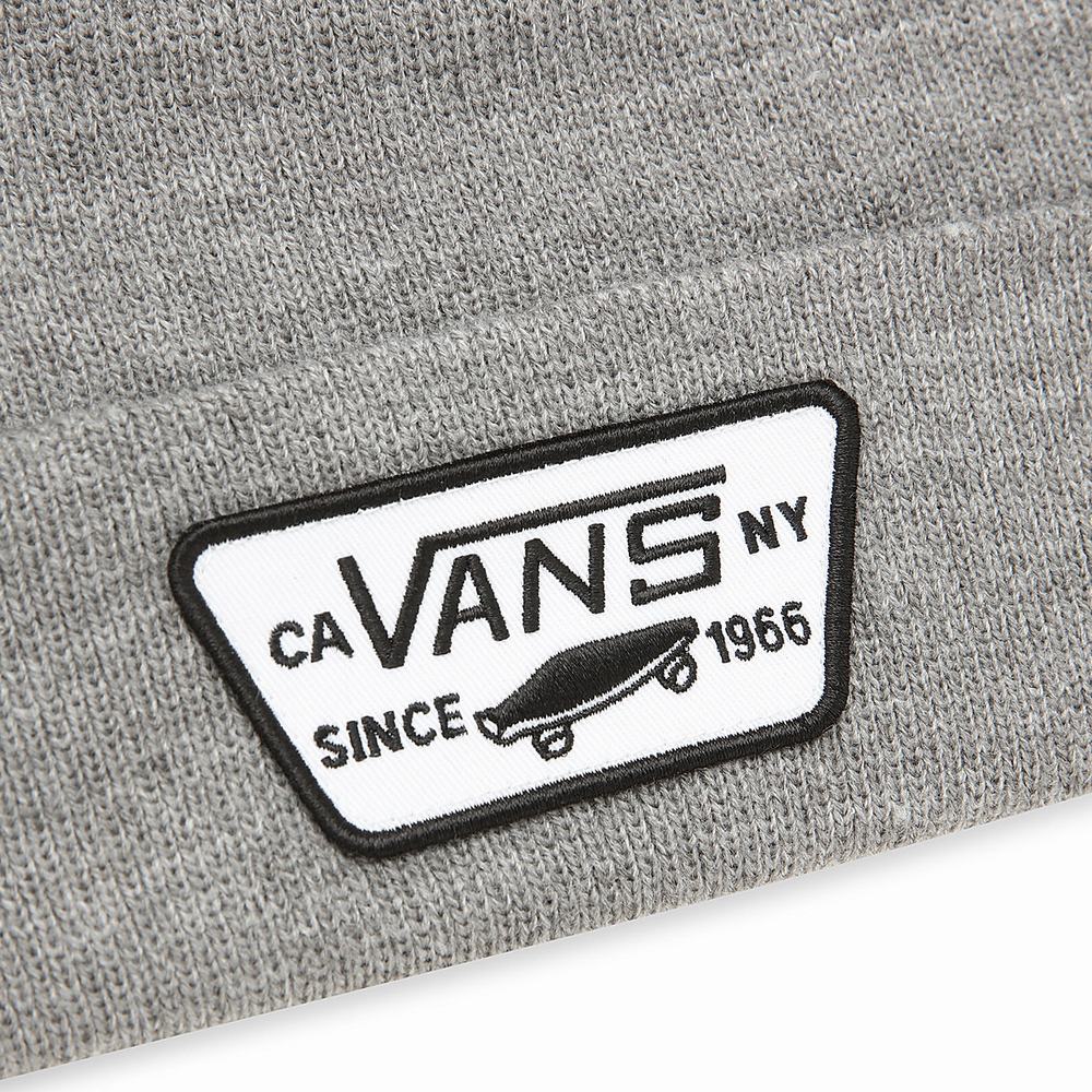 Men's Vans Milford Beanie Grey | USA57123