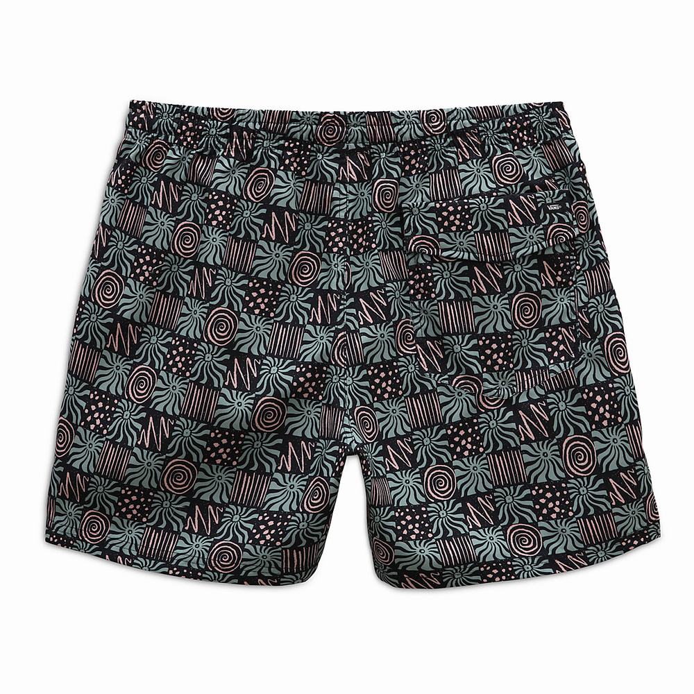 Men's Vans Mixed Volley Boardshorts Multicolor | USA72431