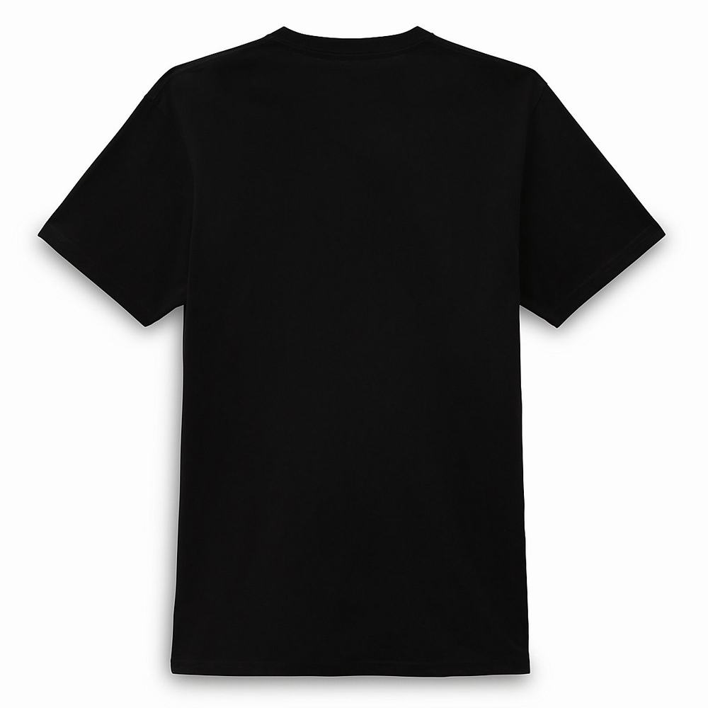 Men's Vans Mountain Menace T Shirts Black | USA03986