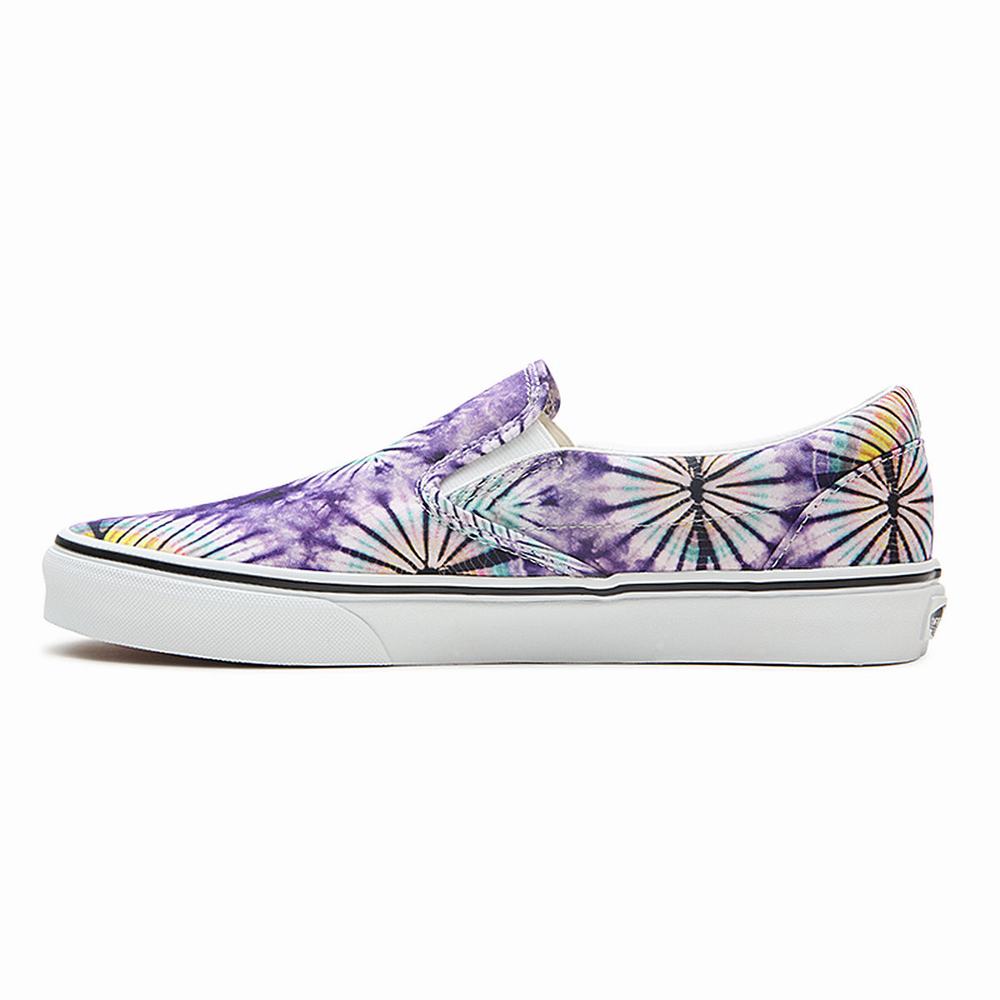 Men's Vans New Age Classic Slip On Shoes Purple | USA90326