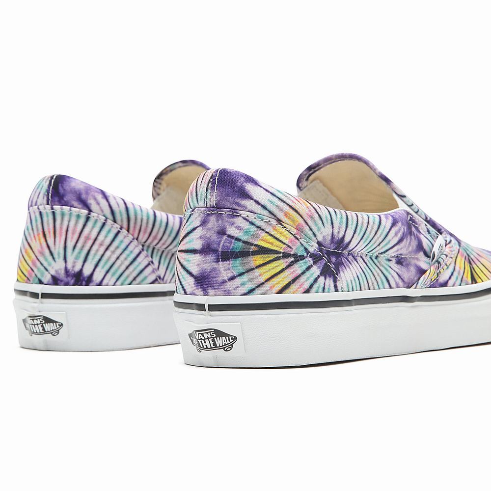 Men's Vans New Age Classic Slip On Shoes Purple | USA90326