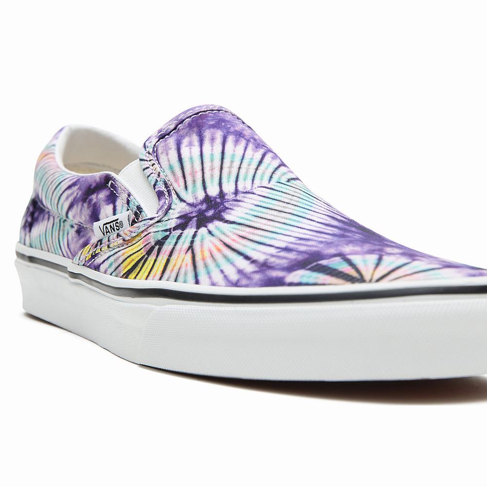 Men's Vans New Age Classic Slip On Shoes Purple | USA90326